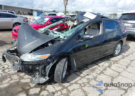 2010 Honda Insight Ex z USA, uszkodzony, nr VIN JHMZE2H77AS009692